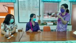 14/3/66 รพ.สต.บ้านสันป่าไร่ รณรงค์ตรวจคัดกรองมะเร็งปากมดลูก ด้วยวิธี HPV self sampling ระหว่างวันที่ 13-16 มีนาคม 2566 (วันที่สอง มีผู้มารับบริการ เพิ่มอีก 25 ราย รวมเป็น 56 ราย)