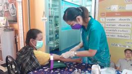 15/3/66 รพ.สต.บ้านสันป่าไร่ เจาะเลือด pt NCD กลุ่ม 3 (HT) และกลุ่มสงสัยป่วย DM รวม 32 ราย