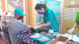 15/3/66 รพ.สต.บ้านสันป่าไร่ เจาะเลือด pt NCD กลุ่ม 3 (HT) และกลุ่มสงสัยป่วย DM รวม 32 ราย