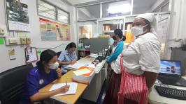 20/3/66 รพ.สต.บ้านสันป่าไร่ รณรงค์ตรวจคัดกรองมะเร็งปากมดลูก ด้วยวิธี HPV self sampling รอบเก็บตก สำหรับกลุ่มเป้าหมายที่ไม่สามารถมาตรวจในช่วงรณรงค์ที่ผ่านมา(วันนี้มีผู้มารับบริการ เพิ่มอีก 8 ราย รวมเป็น 87 ราย)