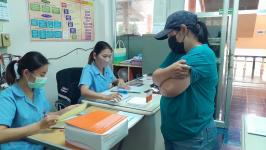 20/3/66 รพ.สต.บ้านสันป่าไร่ รณรงค์ตรวจคัดกรองมะเร็งปากมดลูก ด้วยวิธี HPV self sampling รอบเก็บตก สำหรับกลุ่มเป้าหมายที่ไม่สามารถมาตรวจในช่วงรณรงค์ที่ผ่านมา(วันนี้มีผู้มารับบริการ เพิ่มอีก 8 ราย รวมเป็น 87 ราย)