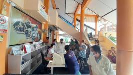 18/4/66 รพ.สต.บ้านสันป่าไร่ เจาะเลือด , วัดความดันฯ , ชั่งน้ำหนัก ผู้ป่วยโรคเบาหวานที่รับยาที่ รพ.สต.บ้านสันป่าไร่ จำนวน 18 ราย