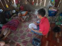 20/4/66 จนท.สสช.บ้านห้วยกระทิง เยี่ยมบ้านผู้ป่วยความดันโลหิตสูง ติดตามวัดความดันโลหิต  ประเมินความสามารถในการดำเนินชีวิตประจำวัน ดัชนีบาร์เธลเอดีแอล(Barthel ADL index) และให้คำแนะนำเกี่ยวกับการทานยา การปฏิบัติตัว การไปพบแพทย์ตามนัดและให้กำลังใจแก่ผู้ป่วยแ