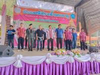 27/4/66 จนท.รพ.สต.บ้านสันป่าไร่ ร่วมงานประเพณีสรงน้ำพระธาตุ ประจำปี พ.ศ. 2566 จัดโดยองค์การบริหารส่วนตำบลพระธาตุ ณ สำนักสงฆ์บ้านตีนธาตุ