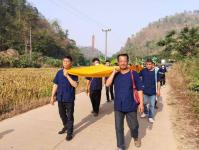 27/4/66 จนท.รพ.สต.บ้านสันป่าไร่ ร่วมงานประเพณีสรงน้ำพระธาตุ ประจำปี พ.ศ. 2566 จัดโดยองค์การบริหารส่วนตำบลพระธาตุ ณ สำนักสงฆ์บ้านตีนธาตุ