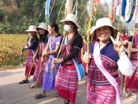 27/4/66 จนท.รพ.สต.บ้านสันป่าไร่ ร่วมงานประเพณีสรงน้ำพระธาตุ ประจำปี พ.ศ. 2566 จัดโดยองค์การบริหารส่วนตำบลพระธาตุ ณ สำนักสงฆ์บ้านตีนธาตุ