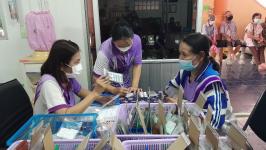 23/5/66 ช่วงบ่าย รพ.สต.บ้านสันป่าไร่ ให้บริการจ่ายยาผู้ป่วยโรคความดันโลหิตสูง (กลุ่ม 2/3) ที่รับยาที่ รพ.สต.จำนวน 52 ราย