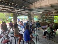 7/6/66 ช่วงเช้า รพ.สต.บ้านสันป่าไร่ รณรงค์ฉีดวัคซีนป้องกันไข้หวัดใหญ่ กลุ่มเสี่ยง รอบแรก มีผู้มารับบริการ 106 ราย รอบต่อไป(วันที่21)กลุ่มเด็กอายุ 6 เดือน ถึง 2ปี 11เดือน