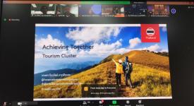 นายกองค์การบริหารส่วนจังหวัดตาก ได้มอบหมายให้เจ้าหน้าที่ฝ่ายส่งเสริมการท่องเที่ยว สำนักปลัดฯ องค์การบริหารส่วนจังหวัดตาก เข้าร่วมการประชุมเชิงปฏิบัติการ (Workshop) โครงการจัดทำแนวทางการขับเคลื่อนนโยบายและยุทธศาสตร์ด้านการท่องเที่ยวในเขตพัฒนาการท่องเที่ยว 