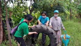 18/6/66 จนท.รพ.สต.บ้านสันป่าไร่ร่วมกับอสม.ม.3บ้านจบปิ ควบคุมโรคไข้เลือดออกรอบ2 เคสดญ.เพ็ญพิชชา ธาราคีรีและรอบแรก ดช.ณัฐคุณ พงษ์ไทย