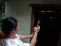 10/7/66 จนท.รพ.สต.บ้านสันป่าไร่ ร่วมกับอสม.ม.2บ้านตีนธาตุ ควบคุมโรคไข้เลือดออก รอบแรกเคส นส.ชนิดา เจนชลธี เคสผู้ป่วยอำเภอแม่สอดกลับมารักษาที่รพ.แม่ระมาด