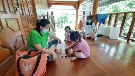 จนท.รพ.สต.บ้านสันป่าไร่ จัดกิจกรรมสัปดาห์รณรงค์ตรวจคัดกรองพัฒนาการเด็กปฐมวัยปีงบประมาณ2566 ระหว่างวันที่10-14กค.66จำนวน10คน พัฒนาการสมวัย7คน สงสัยล่าช้า3คนค่ะ