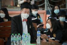 นายก อบจ.ตาก นำวัคซีน Moderna (รอบแรก) ลงพื้นที่ฉีดให้กับประชาชนกลุ่มเปราะบาง  เริ่มต้นที่อำเภอวังเจ้า จังหวัดตาก