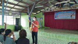 20766 จนท.รพ.สต.บ้านสันป่าไร่ร่วมกับเครือข่ายคุ้มครองผู้บริโภคตำบลพระธาตุจัดอบรมโครงการชุมชนก้าวไกลไปกับงานคุ้มครองผู้บริโภค ณ โรงเรียนบ้านสันป่าไร่ มีผู้เข้าร่วมอบรม จำนวน 100 คน