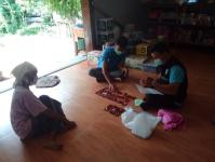 21766 จนท.รพ.สต.บ้านสันป่าไร่ร่วมกับจนท.รพ.แม่ระมาด ติดตามเยี่ยมบ้านผู้ป่วยวัณโรค จำนวน 2 ราย