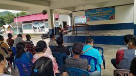 29766 จนท.รพ.สต.บ้านสันป่าไร่ร่วมกับเครือข่ายแม่ยุคใหม่ใส่ใจสุขภาพ จัดอบรมโครงการส่งเสริมความรู้แก่กลุ่มเสี่ยง”เบาหวาน”โรคที่คุณสร้างเอง ณ โรงเรียนบ้านป่าไร่เหนือ โดยมีคุณประนอม จันธิดา จนท.รพ.แม่ระมาดเป็นวิทยากร สนับสนุนงบประมาณจากกองทุนหลักประกันสุขภาพต