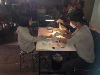 31766 จนท.รพ.สต.บ้านสันป่าไร่ร่วมกับจนท.MP บ้านบือละพอ รณรงค์เจาะเลือดเพื่อค้นหาผู้ป่วยโรคมาลาเรียพร้อมทั้งแจกมุ้งชุบน้ำยาที่ ม.7 บ้านพะนิกรี