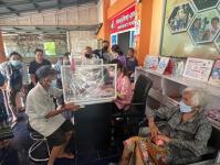 22/8/66 รพ.สต.บ้านสันป่าไร่ เจาะเลือด วัดความดันโลหิต ชั่งน้ำหนัก pt NCD กลุ่มที่ 2 (HTไทย) จำนวน 50 ราย