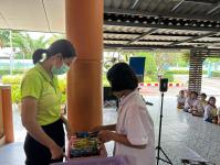 23/8/66 รพ.สต.บ้านสันป่าไร่ ติดตามฉีดวัคซีนนักเรียน (รอบสอง) จำนวน 5 โรงเรียน รวมนักเรียน 40 คน