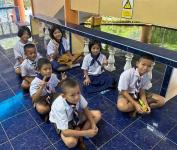 23/8/66 รพ.สต.บ้านสันป่าไร่ ติดตามฉีดวัคซีนนักเรียน (รอบสอง) จำนวน 5 โรงเรียน รวมนักเรียน 40 คน