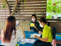 6966 รพ.สต.บ้านสันป่าไร่ ฉีดวัคซีน HPV(ป้องกันโรคมะเร็งปากมดลูก)นักเรียนหญิง ชั้น ป.5 ถึง ม.3 จำนวน 7 ร.ร. รวมทั้งหมด 74 ราย