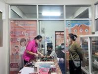 19/9/66 รพ.สต.บ้านสันป่าไร่ เจาะเลือด pt NCD กลุ่ม 3 จำนวน 21 คน