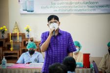 นายก อบจ.ตาก นำวัคซีน Moderna (รอบแรก) ลงพื้นที่ฉีดให้กับประชาชนกลุ่มเปราะบาง ในพื้นที่อำเภอบ้านตาก จังหวัดตาก