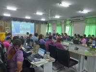 10/10/66 รพ.แม่ระมาด จัดอบรมการบันทึกข้อมูลบริการต่าง ๆ (เพื่อจัดเก็บรายได้จากงบ สปสช.หมวด fee schedule และ e claim ) ให้แก่สถานบริการสาธารณสุขทุกแห่งในอำเภอแม่ระมาด ที่ สำนักงานสาธารณสุขอำเภอแม่ระมาด