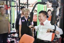 นายกองค์การบริหารส่วนจังหวัดตาก เป็นประธานในพิธีเปิดศูนย์กีฬาตำบลเกาะตะเภา ณ ศูนย์กีฬาตำบลเกาะตะเภา อำเภอบ้านตาก จังหวัดตาก