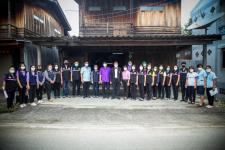 นายก อบจ.ตาก นำวัคซีน Moderna (รอบแรก) ลงพื้นที่ฉีดให้กับประชาชนกลุ่มเปราะบาง ในพื้นที่อำเภอบ้านตาก จังหวัดตาก