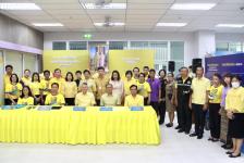  รองปลัดองค์การบริหารส่วนจังหวัดตาก รักษาราชการแทน ผู้อำนวยการกองสาธารณสุข เข้าร่วมกิจกรรมพิธีเปิดการจัดนิทรรศการเฉลิมพระเกียรติและนิทรรศการให้ความรู้และการแถลงข่าวกิจกรรม "โครงการแสงนำใจไทยทั้งชาติ เดิน วิ่ง ปั่น ป้องกันอัมพาต ครั้งที่ 9 เฉลิมพระเกียรติ"