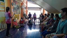 24/10/66 ช่วงบ่าย รพ.สต.บ้านสันป่าไร่ ร่วมกับ แพทย์ และ ทีม รพ.แม่ระมาด จ่ายยาผู้ป่วยโรคเบาหวาน ที่รับยาที่ รพ.สต.จำนวน 22 ราย มีกิจกรรมแลกเปลี่ยนเรียนรู้,แจ้งผลการตรวจเลือด/ผลการตรวจ EKG ประจำปี,จ่ายยา,ตรวจสุขภาพช่องปาก,นับจำนวนยาและทบทวนความเข้าใจการทาน