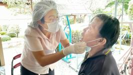 24/10/66 ช่วงบ่าย รพ.สต.บ้านสันป่าไร่ ร่วมกับ แพทย์ และ ทีม รพ.แม่ระมาด จ่ายยาผู้ป่วยโรคเบาหวาน ที่รับยาที่ รพ.สต.จำนวน 22 ราย มีกิจกรรมแลกเปลี่ยนเรียนรู้,แจ้งผลการตรวจเลือด/ผลการตรวจ EKG ประจำปี,จ่ายยา,ตรวจสุขภาพช่องปาก,นับจำนวนยาและทบทวนความเข้าใจการทาน