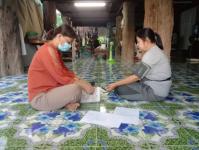 14-31 ตค. 66 รพ.สต.บ้านสันป่าไร่ร่วมกับอาสาสมัครสาธารณสุข ม.2,3,5 และเครือข่ายจิตอาสาดูแลผู้ป่วยโรคไม่ติดต่อ คัดกรองโรคความดันโลหิตสูงและโรคเบาหวาน ในประชาชนอายุ 35 ปีขึ้นไป จำนวน 1,077 คน