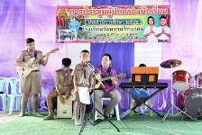  รองนายกองค์การบริหารส่วนจังหวัดตาก เป็นประธานในพิธีมอบสื่อการเรียนการสอน ประเภทครุภัณฑ์ดนตรี ณ  ห้องประชุมโรงเรียนวังหวายวิทยาคม ตำบลวังหมัน อำเภอสามเงา จังหวัดตาก 