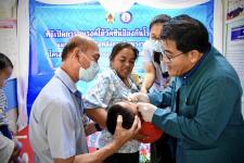 ปลัดองค์การบริหารส่วนจังหวัดตาก เป็นประธานเปิดการรณรงค์ให้วัคซีนป้องกันโปลิโอ ของสถานบริการสาธารณสุข  สังกัดองค์การบริหารส่วนจังหวัดตาก ปี 2567 