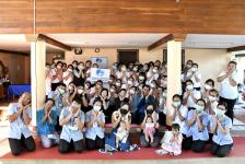 ปลัดองค์การบริหารส่วนจังหวัดตาก พร้อมด้วยคณะผู้บริหารและเจ้าหน้าที่องค์การบริหารส่วนจังหวัดตาก  เข้าเยี่ยมชมโครงการจิตประภัสสรตั้งแต่นอนอยู่ในครรภ์ ของสถานีอนามัยเฉลิมพระเกียรติ ๖๐ พรรษา นวมินทราชินี ตำบลแม่จะเรา ในสังกัด องค์การบริหารส่วนจังหวัดตาก  