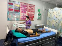 21-22 พ.ย.66 รพ.สต.บ้านสันป่าไร่ เจาะเลือดประจำปี( screening lab ), วัดความดันฯ , ตรวจสุขภาพ , ตรวจคลื่นไฟฟ้าหัวใจ(EKG) , ตรวจปัสสาวะ ผู้ป่วยโรคความดันโลหิตสูงที่รับยาที่ รพ.สต.บ้านสันป่าไร่ กลุ่ม 2 จำนวน 51 ราย