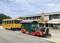 นายกองค์การบริหารส่วนจังหวัดตาก ได้มอบหมายให้ ฝ่ายส่งเสริมการท่องเที่ยว สำนักปลัด องค์การบริหารส่วนจัวหวัดตาก นำรถไฟนำเที่ยว ออกบริการมณฑลทหารบกที่ 310