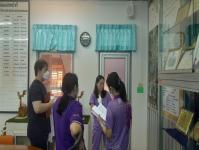 12/12/66 รพ.สต.บ้านสันป่าไร่ รับการประเมินหน่วยบริการเจาะเลือดเก็บตัวอย่างและนำส่งตัวอย่างนอกโรงพยาบาลเพื่อสนับสนุนโครงการลดความแออัดกระทรวงสาธารณสุข จากทีมเทคนิคการแพทย์ รพ.แม่ระมาด