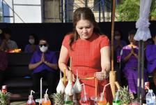 รองนายกองค์การบริหารส่วนจังหวัดตาก เป็นประธานในพิธีบวงสรวงขอพระบรมราชานุญาตจัดการแสดงละครอิงประวัติศาสตร์ประกอบแสงสีเสียงเทิดพระเกียรติสมเด็จพระเจ้าตากสินมหาราช 