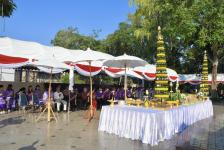 รองนายกองค์การบริหารส่วนจังหวัดตาก เป็นประธานในพิธีบวงสรวงขอพระบรมราชานุญาตจัดการแสดงละครอิงประวัติศาสตร์ประกอบแสงสีเสียงเทิดพระเกียรติสมเด็จพระเจ้าตากสินมหาราช 