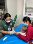 10167 รพ.สต.บ้านสันป่าไร่ ฉีดวัคซีนเด็กอายุ 2 เดือน ถึง 4 ปี จำนวน 37 ราย และ ตรวจสุขภาพช่องปาก , เคลือบฟลูออไรด์ , เจาะเลือดตรวจ Hct , จ่ายยา para syr , ferrous syr , แจกของเล่นให้เด็ก ๆ ทุกคน