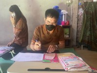 1/11/67 รพ.สต.บ้านสันป่าไร่ ออกหน่วยฉีดวัคซีนเด็กอายุ 2 เดือน ถึง 4 ปี เขต สสช.ห้วยกระทิง ที่ หมู่ 6 บ้านห้วยกระทิง จำนวน 14 ราย และ เจาะเลือดตรวจ Hct , จ่ายยา para syr , ferrous syr , แจกของเล่นให้เด็ก ๆ ทุกคน