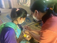 1/11/67 รพ.สต.บ้านสันป่าไร่ ออกหน่วยฉีดวัคซีนเด็กอายุ 2 เดือน ถึง 4 ปี เขต สสช.ห้วยกระทิง ที่ หมู่ 6 บ้านห้วยกระทิง จำนวน 14 ราย และ เจาะเลือดตรวจ Hct , จ่ายยา para syr , ferrous syr , แจกของเล่นให้เด็ก ๆ ทุกคน