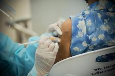 นายก อบจ.ตาก นำวัคซีน Moderna (รอบแรก) ลงพื้นที่ฉีดให้กับประชาชนกลุ่มเปราะบาง ในพื้นที่อำเภอแม่สอด และอำเภอพบพระ จังหวัดตาก