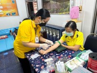 18 มี.ค.67 เวลา 07.30 น.รพ.สต.บ้านสันป่าไร่ เจาะเลือดตรวจสุขภาพ เจ้าหน้าที่ ประจำปี 2567 จำนวน 8 ราย