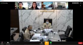 เข้าร่วมการประชุมรับฟังความคิดเห็นเกี่ยวกับ (ร่าง) นโยบาย ทิศทาง 20 ปี และแผนปฏิบัติการด้านอุทยานธรณีและมรดกธรณีเชิงบูรณาการ ระยะที่ 1 (พ.ศ. 2565 - 2570) ครั้งที่ 2