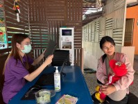 10 เม.ย.67 รพ.สต.บ้านสันป่าไร่ ฉีดวัคซีนเด็กอายุ 2 เดือน ถึง 4 ปี จำนวน 20 ราย และตรวจสุขภาพช่องปาก , เคลือบฟลูออไรด์ , ให้ทันตสุขศึกษาแก่ผู้ปกครองเด็ก , เจาะเลือดตรวจ Hct , จ่ายยา para syr และ ferrous syr , ยืนยันตัวตน