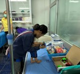 10 เม.ย.67 รพ.สต.บ้านสันป่าไร่ ฉีดวัคซีนเด็กอายุ 2 เดือน ถึง 4 ปี จำนวน 20 ราย และตรวจสุขภาพช่องปาก , เคลือบฟลูออไรด์ , ให้ทันตสุขศึกษาแก่ผู้ปกครองเด็ก , เจาะเลือดตรวจ Hct , จ่ายยา para syr และ ferrous syr , ยืนยันตัวตน